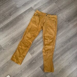 Kuhl Mustard Outsider Pants 32/32